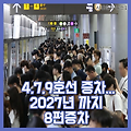 4,7,9호선 2027년까지 8편 증차... 지옥철 해방되나?