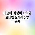 나고야 다이와 로이넷 호텔: 5가지 장점