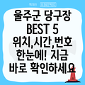 울산 울주군 삼남면 당구장 5곳 운영시간, 위치, 전화번호, 주소 총정리