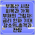 부동산 시장 회복과 가계 부채의 그림자: 금리 인하 기대 감소의 충격과 전망