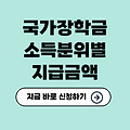 2025 국가장학금 소득분위별 지급금액 총정리✅