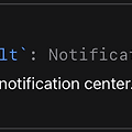 [IOS] Notification Center 사용하기