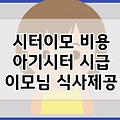 시터이모 비용 | 아기 시터 이모 급여 시급 | 시터이모님 식사 총정리