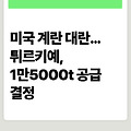 미국 계란 대란… 튀르키예, 1만5000t 공급 결정