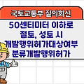 국토부 질의회신 | 50센티미터 이하로 절토, 성토 시 개발행위허가대상여부 분류개발행위허가