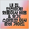 내 집, 안전하게! 화물이사 비용 & 후기: 스마트한 이사 준비 가이드