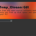 Temp Cleaner GUI .6.6 - 임시 파일 삭제 프로그램