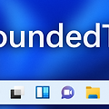 RoundedTB - 작업 표시줄을 macOS Dock 처럼 꾸미기