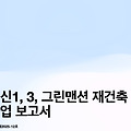 수원 정자동 동신1차, 3차, 그랜맨션 통합 재건축 사업 분석 보고서