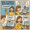 Chat GPT로 블로그글 작성