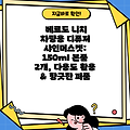 베르도 니치 차량용 디퓨저 샤인머스켓: 150ml 본품 2개, 다용도 활용 & 향긋한 퍼퓸