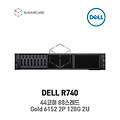 DELL Poweredge R740 Gold 6152 2P 128G 44코어 8 SFF 중고서버