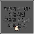 tr16dk 핵인싸템 TOP 5 놓치면 후회할 기능과 매력 분석