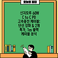 신지모루 60W C to C PD 고속충전 케이블: 단선 강화 & 2개 특가, 1m 블랙 케이블 분석