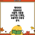 케이비비 KBB4000 셔틀콕: 시합용 오리깃털 12개입, 효율적인 사용성 분석