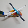 LEGO CLASSIC 10696을 이용해서 헬리콥터를 만들어 봤어요.