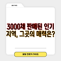 3000채 판매된 인기 지역, 그곳의 매력은?