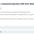 Lab: Blind OS command injection with time delays