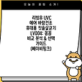 리빙유 UVC 에어 바람건조 휴대용 칫솔살균기 LV004: 꼼꼼 비교 분석 & 선택 가이드 (베이비핑크)