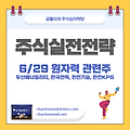 6/29 원전 관련주 전망(두산에너빌리티, 한국전력, 한전기술, 한전KPS)