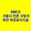 하천 하상유지시설 SMCS 서울시 전문 시방서