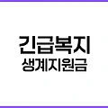 긴급복지 생계지원금 정리: 대상부터 신청, 지급일, 연장 및 추가 지원까지