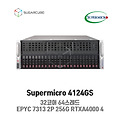 Supermicro 4124GS EPYC 7313 2P 256G RTXA4000 4 32코어