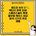 레드미 워치 3 액티브 완벽 보호! 스페이스쉴드 투명 올인원 케이스 비교 분석: 5가지 추천 제품