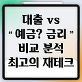 대출이자 vs 예금이자: 나에게 유리한 선택은? 금리 비교 & 이자 계산으로 최고의 재테크 전략 찾기