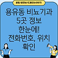 인천 중구 용유동 비뇨기과 5곳: 운영정보, 전화번호, 위치 정보