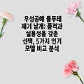우성공예 물푸레 제기 낱개: 품격과 실용성을 갖춘 선택, 5가지 인기 모델 비교 분석
