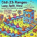 [C++23 새기능 소개] std::ranges::lazy_split_view