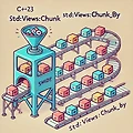 [C++23 새기능 소개] std::views::chunk & std::views::chunk_by