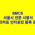 콘크리트 인터로킹 블록 포장 SMCS 서울시 전문 시방서