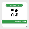 백출(白朮)에 대하여 알아보자 : 脾氣虛가 있다면 일단 넣고 보자
