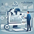 해외 제휴 마케팅 플랫폼 완벽 가이드 – ClickBank & Amazon 수익화 전략