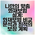 나만의 맞춤 화재보험 설계: 화재보험 비교 분석과 최적의 보장 계획