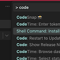 [VSCode] terminal에서 code . 명령어 입력 시 해당 코드가 열리도록 하는 방법