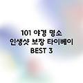 타이베이 101 야경: 인생샷 명소 BEST 3