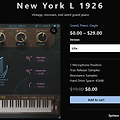 한시적 무료 피아노 가상악기 Boz Master Keys New York L 1926