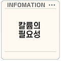 칼륨이 풍부한 음식 왜 중요한가