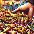 신선한 생강 고르는 법, 껍질과 육질의 탄력 체크하기