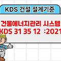 건물에너지관리 시스템 KDS 31 35 12 :2021 건설 설계기준
