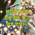 블랙핑크 로제 솔로 활동 예고, 향후 행보는?