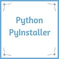 Python exe 파일 만들기 PyInstaller