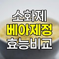 소화제 닥터 베아제정 및 베아제정 효능, 성분, 차이점 상세 비교