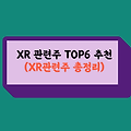 XR 관련주 TOP6 추천(XR관련주 총정리)