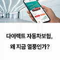 다이렉트자동차보험, 왜 점점 더 선택받고 있을까?