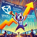 2025년 1월 2일 유니티(U) 주가 상승 이유: 'Roaring Kitty'의 암호 같은 게시물이 밈 주식 열풍을 재점화하다