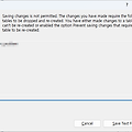 MSSQL - 테이블 저장 시 발생하는 오류 해결 방법 (Saving changes is not permitted.)
